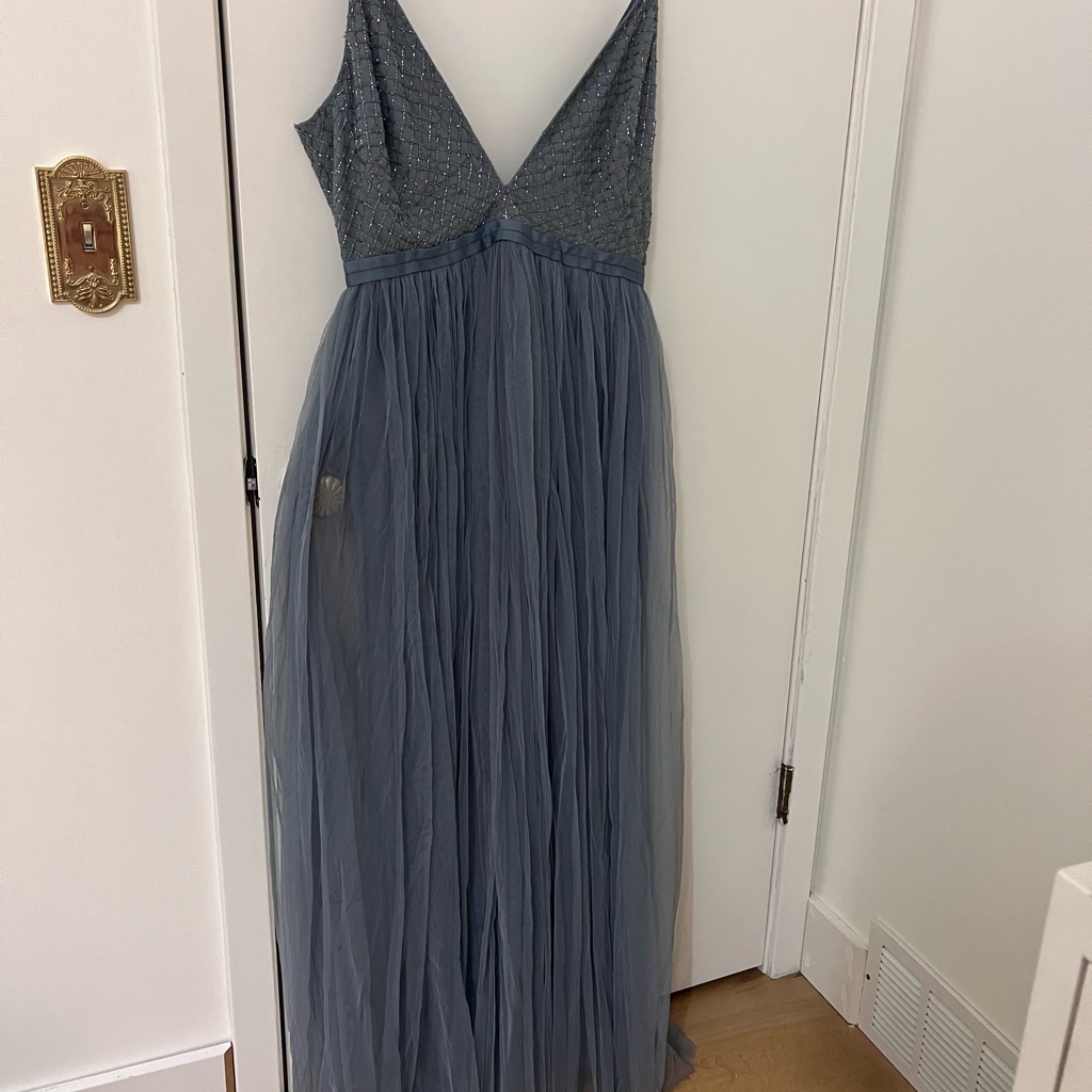 Needle & Thread Blue Maxi Dress